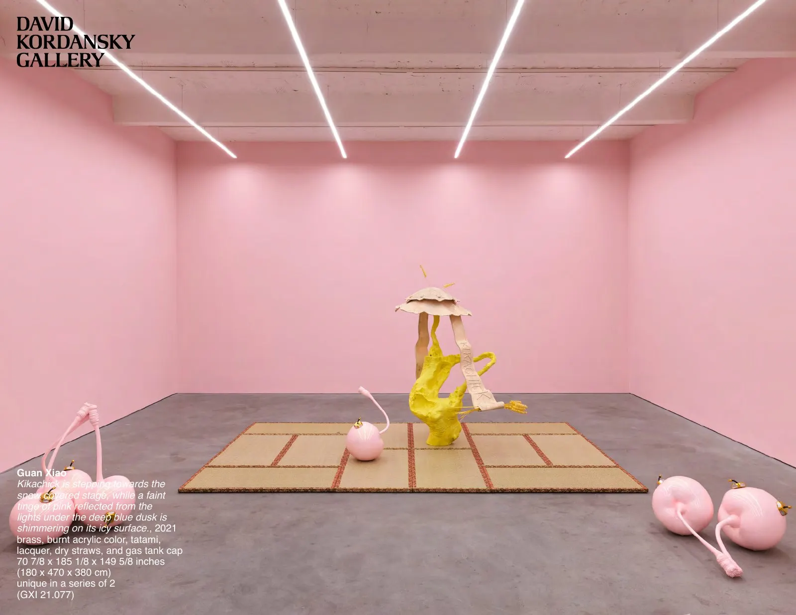 Guan Xiao | Info PDF | David Kordansky Gallery