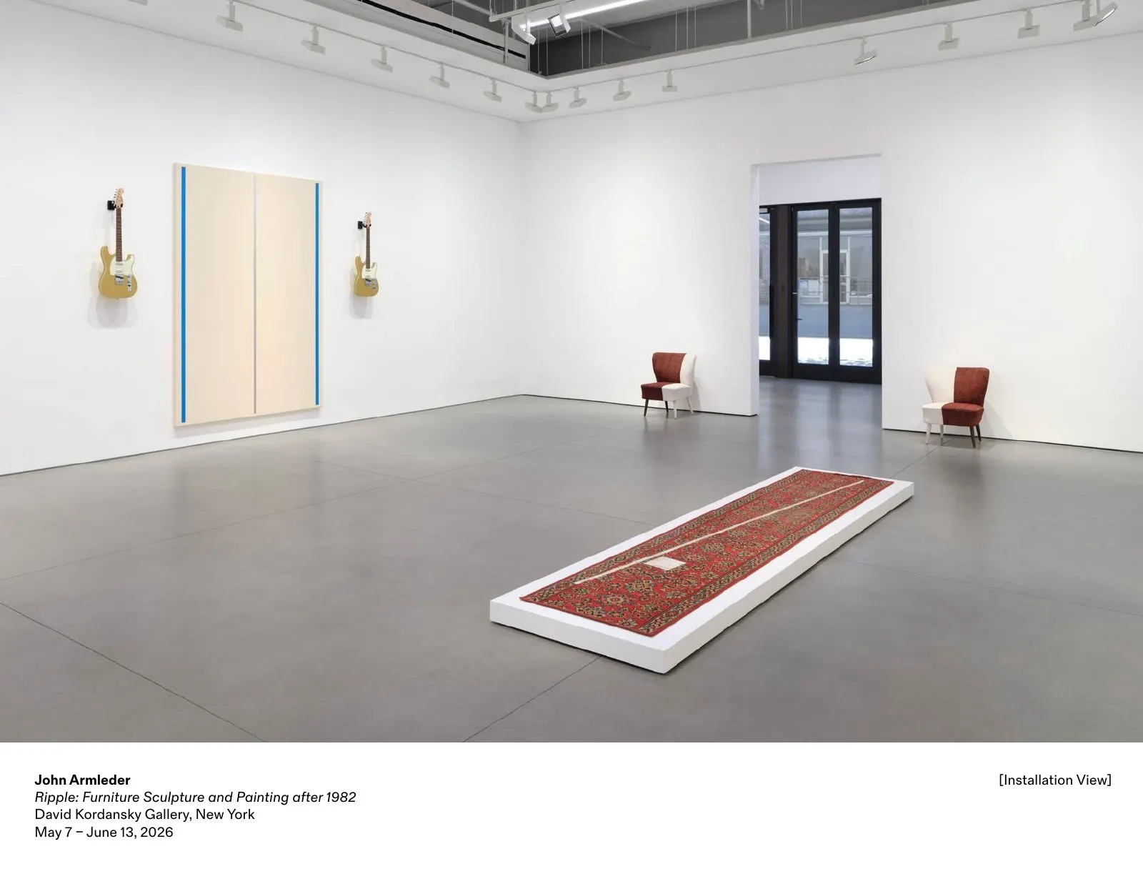 John Armleder Ripple David Kordansky Gallery